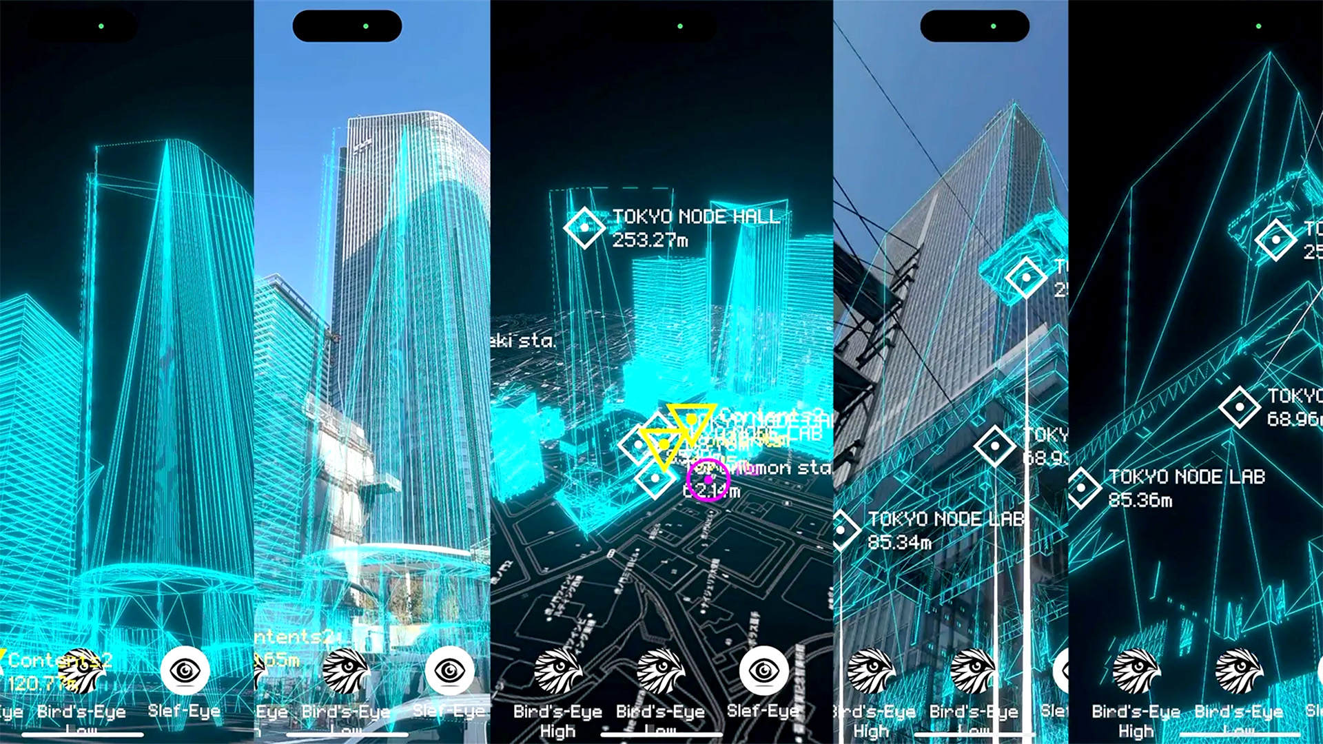 TOKYO NODE OPEN LAB 2024 TOKYO NODE “XR PARADE”created with